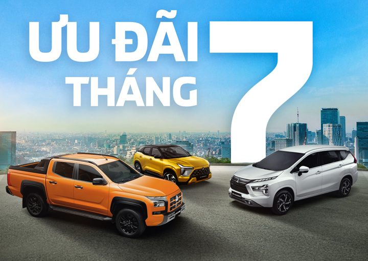 CHƯƠNG TRÌNH KHUYẾN MÃI MUA XE THÁNG 07/2025